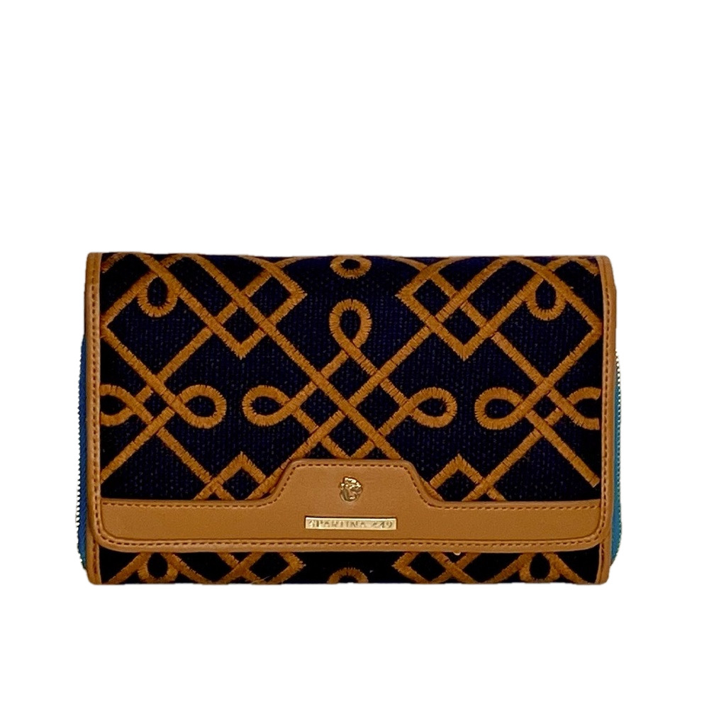Spartina 449 Mareena Fold over Zip‎ Around Clutch Wallet